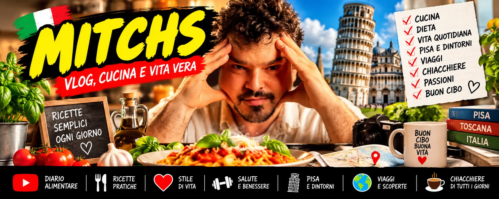 MITCHS, il diario di Mitch & Family: dimagrimento, cucina e vita vera